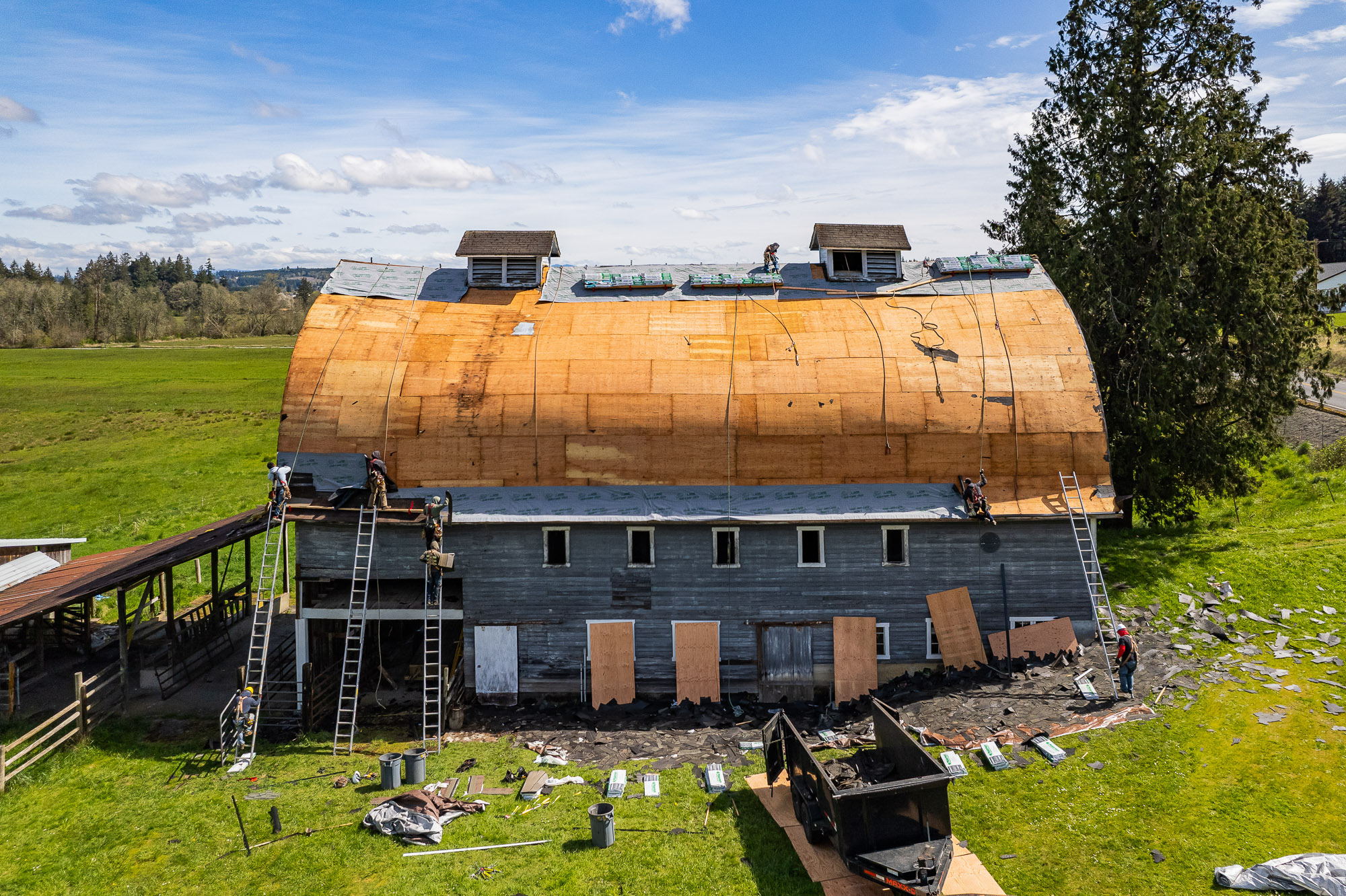 Historic Barn Roof Replacement