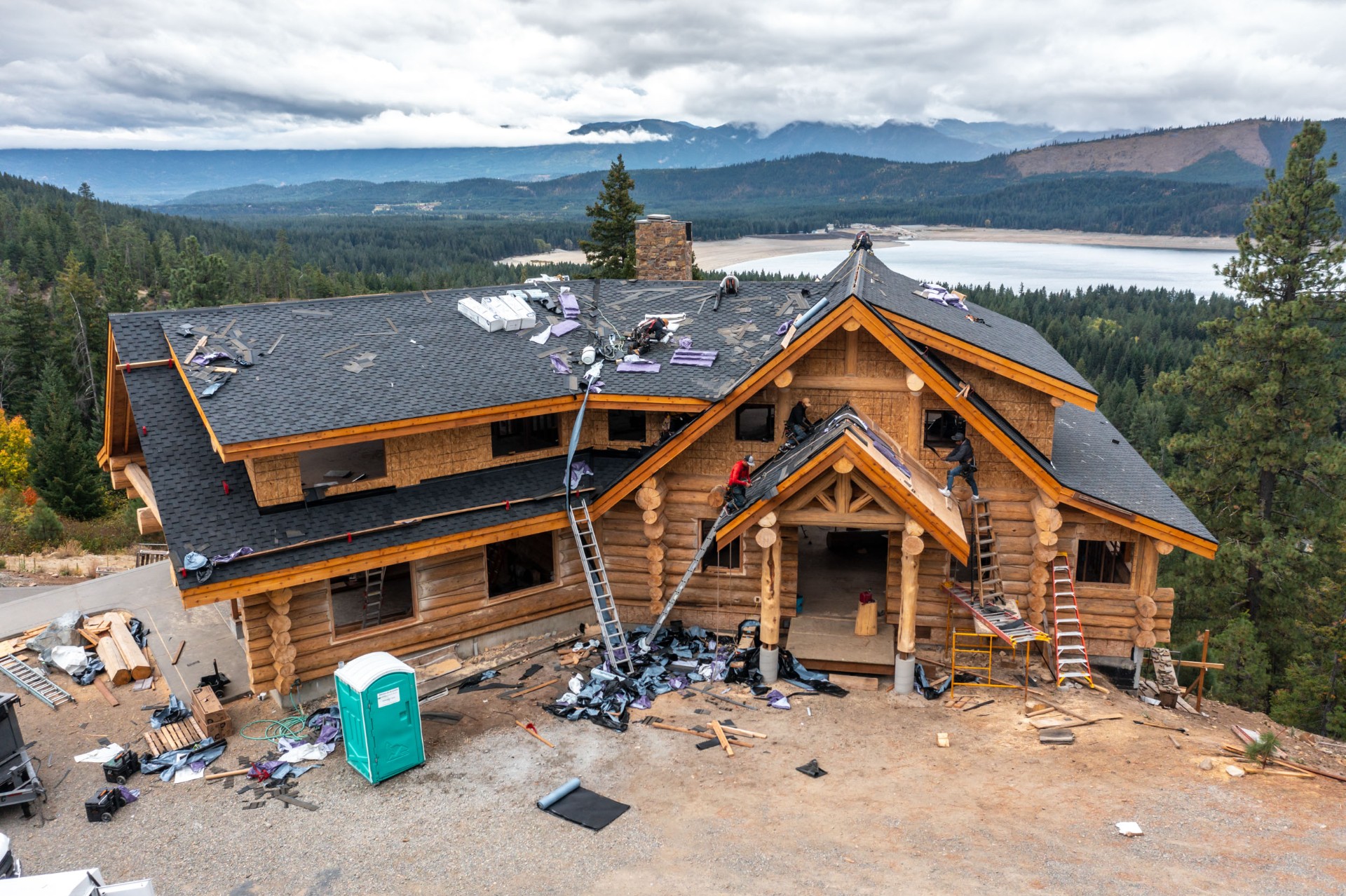 New Construction Roof Install