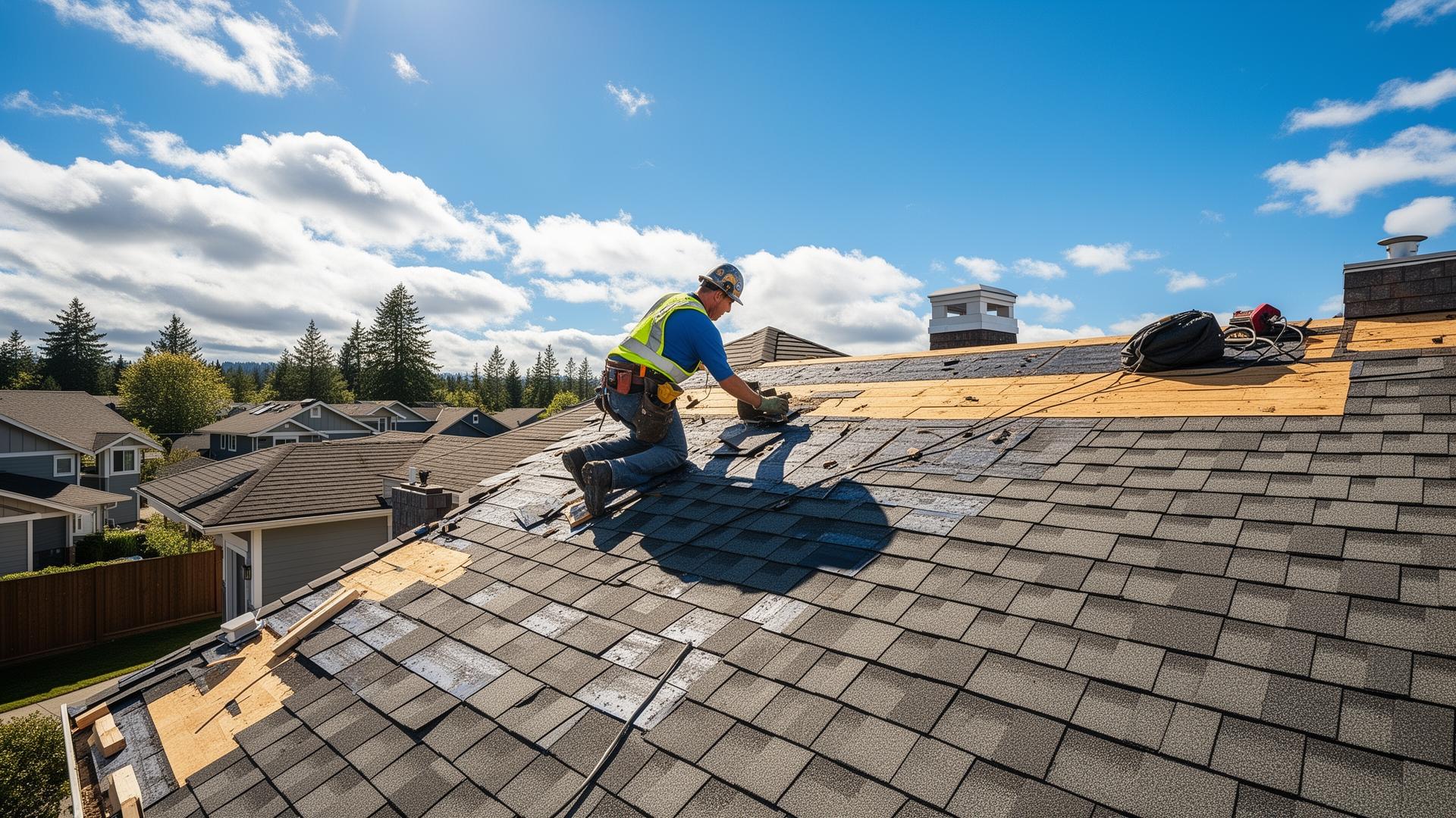 Roof repair service in Multnomah County, Oregon