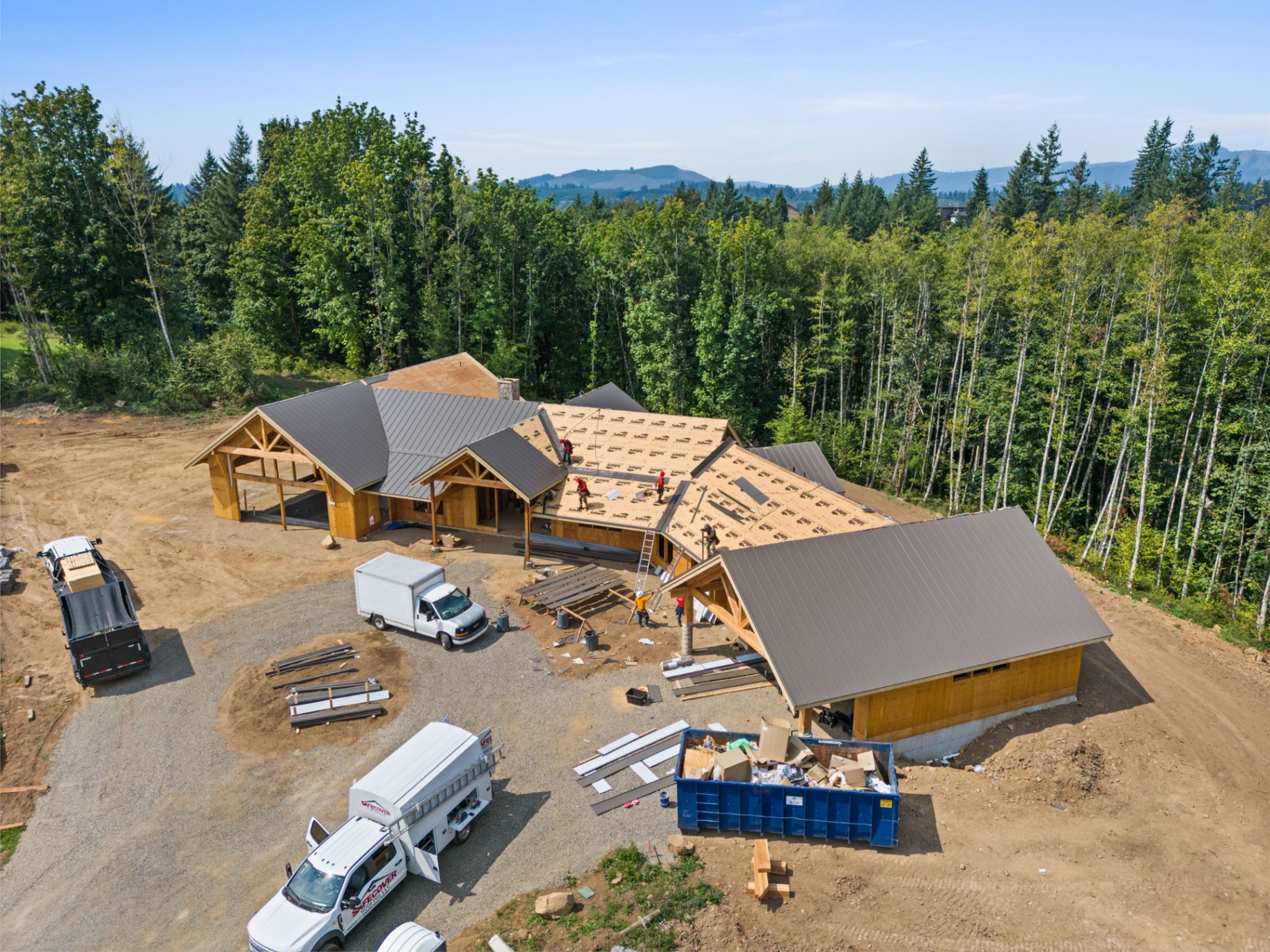 Completed roof replacement